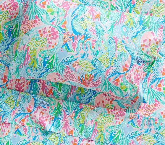 New Memo board made with Lilly Pulitzer PB New Mermaid Cove fabric 