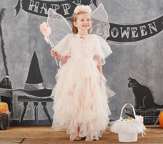 Pottery Barn Kids Monique Lhuillier Blue Fairy Halloween Costume 4-6 