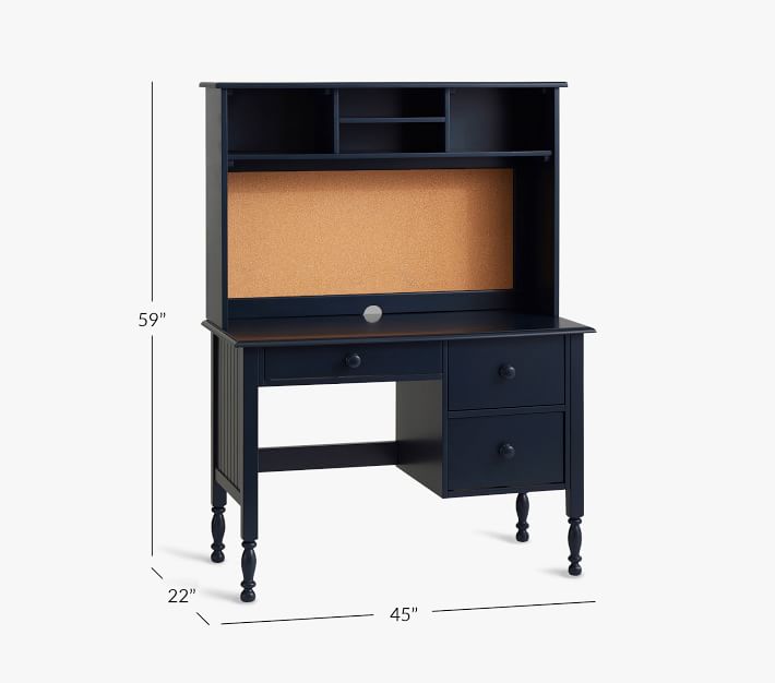 Catalina Kids Storage Desk & Tall Hutch Pottery Barn Kids