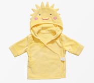 FEETOO Cotton Boy Bathrobe Personalized Embroidered Name Childrens Robe