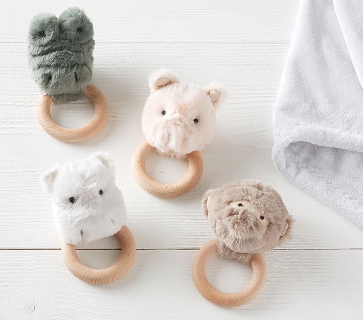 Hippo Critter Rattle Pottery Barn Kids