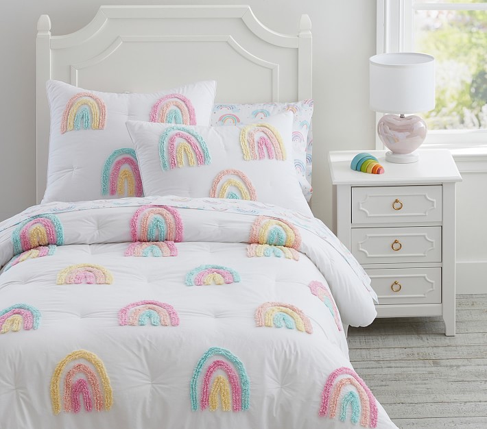 rainbow duvet twin