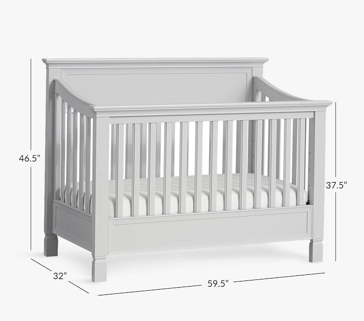 Larkin 4in1 Convertible Baby Crib Pottery Barn Kids