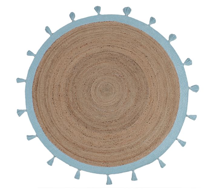 Chenille Jute Round Rug Pottery Barn Kids