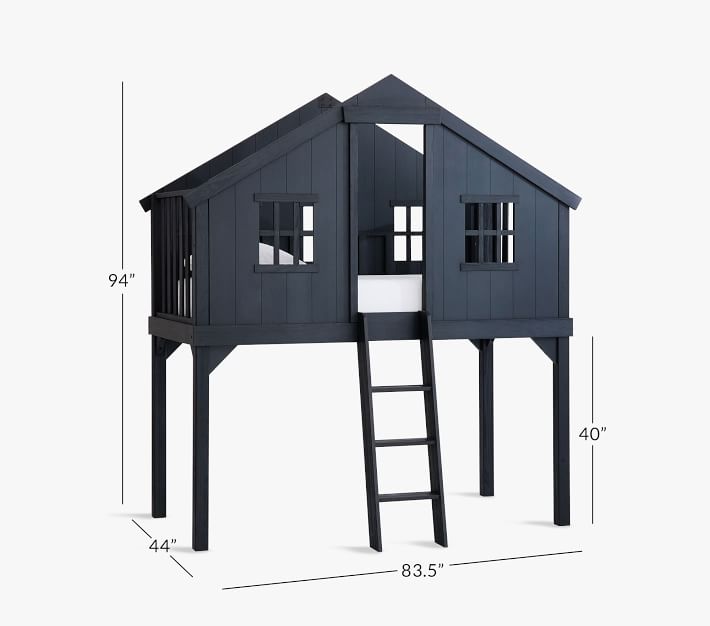 Treehouse Loft Bed Pottery Barn Kids