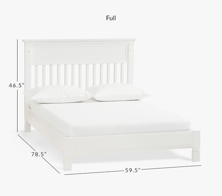 Larkin 4in1 Low Footboard Full Bed Conversion Kit Only Pottery Barn