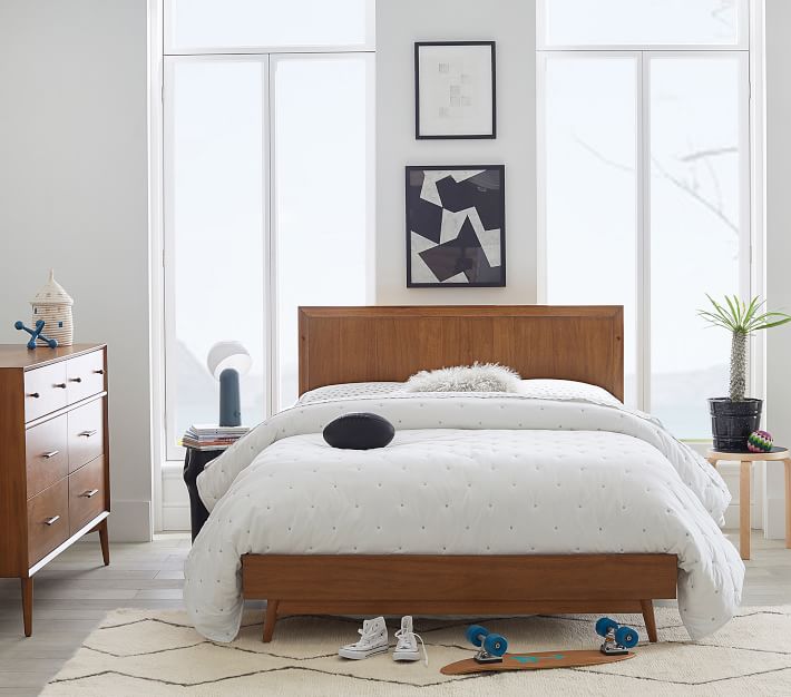 Mid Century Full Bed Conversion Kit | Modern Crib | Pottery Barn Kids