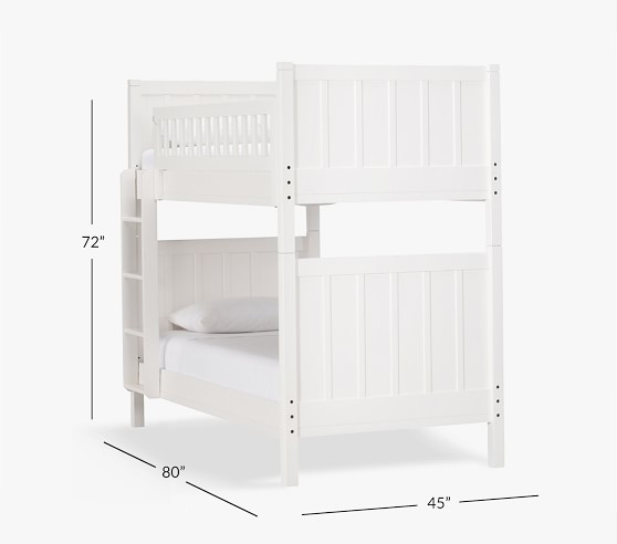 Camp Twin Over Kids Bunk Bed, Golden Tadco Bunk Bed Assembly Instructions