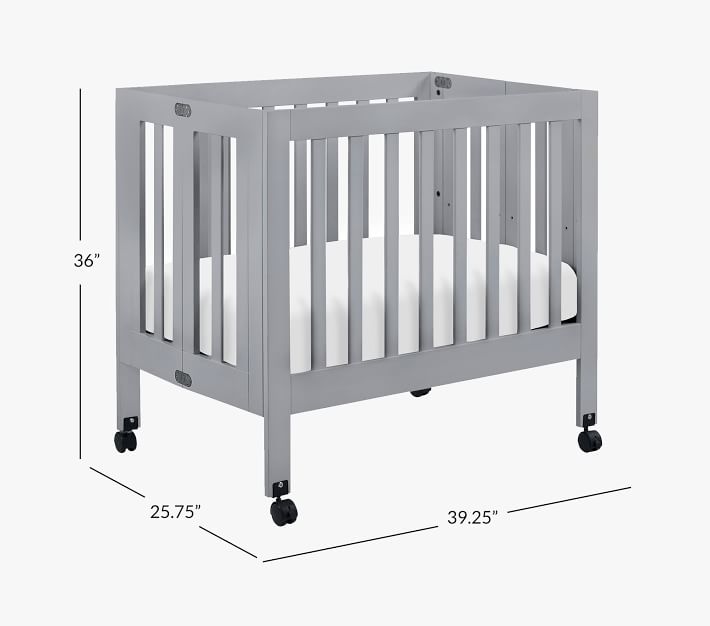 Babyletto Origami Mini Baby Crib | Pottery Barn Kids