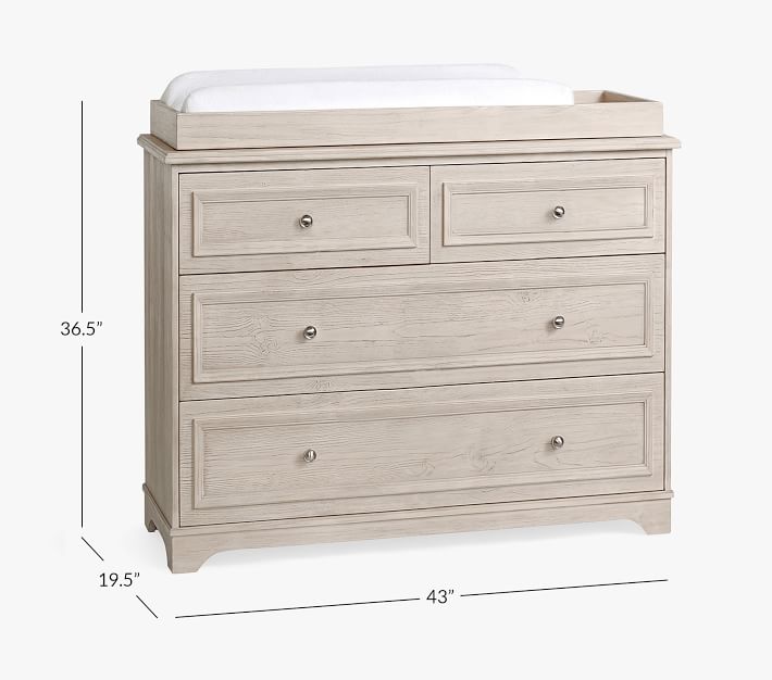 Fillmore Changing Table Dresser & Topper Pottery Barn Kids