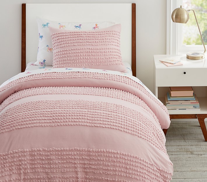 pottery barn candlewick duvet