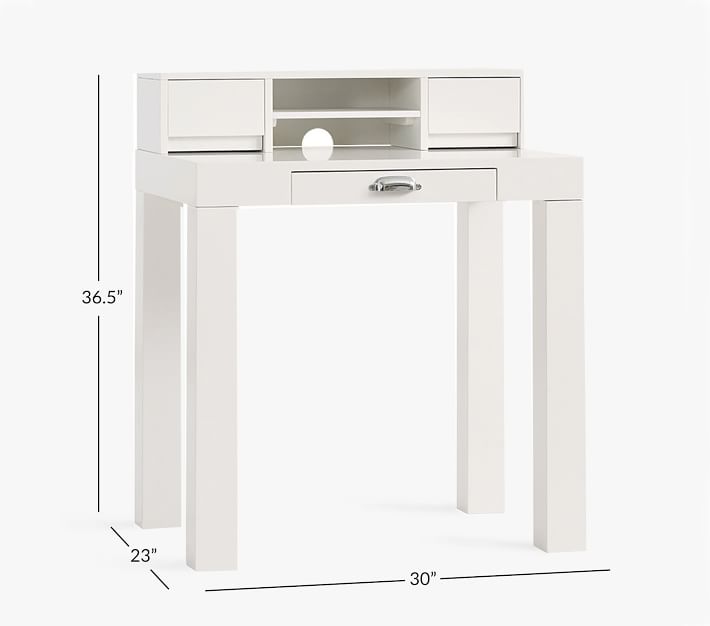 Parsons Mini Kids Desk & Hutch | Pottery Barn Kids