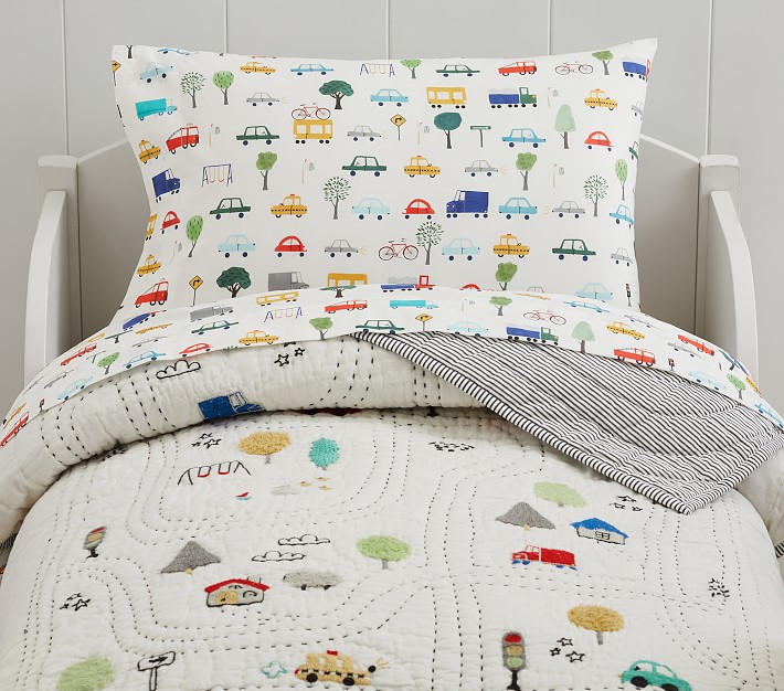 Neighborhood Toddler Bedding Pottery Barn Kids