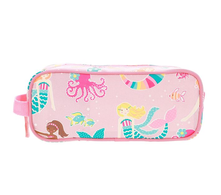 Mackenzie Pink Mermaid Friends Glow-in-the-Dark Pencil Case | Pottery ...