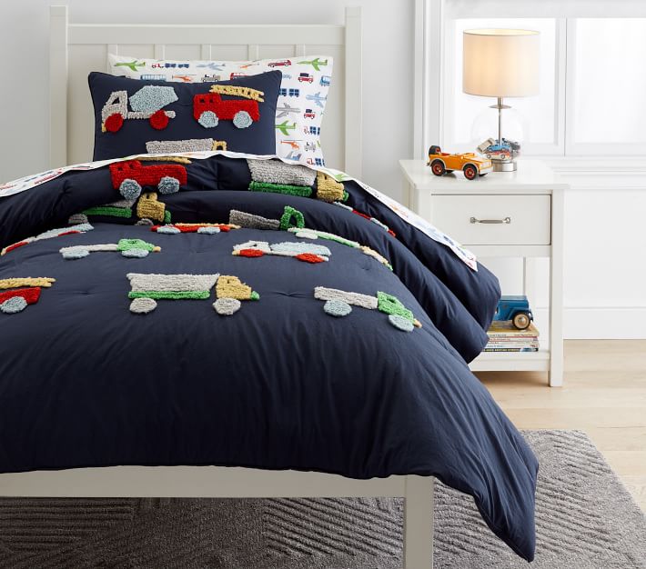Organic Brody Kids' Sheet Set Pottery Barn Kids