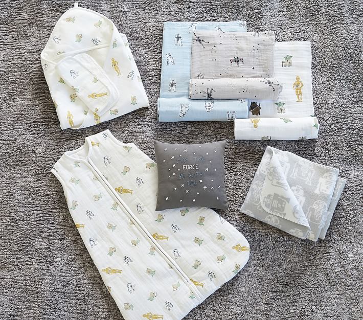 Star Wars™ Muslin Swaddle Set Pottery Barn Kids