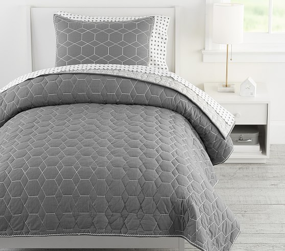 honeycomb bedspread