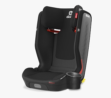 The Original Expandable Booster Seat Diono Monterey 4 DXT Latch Grey Dark 40-120 lbs. 