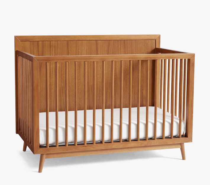 Mid Century Modern Convertible Crib Pottery Barn Kids