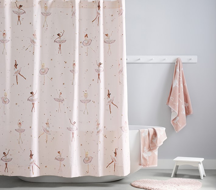Ballerina Kids Shower Curtain Pottery Barn Kids