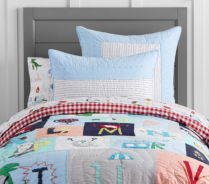 ABC Kids' Comforter Set Pottery Barn Kids