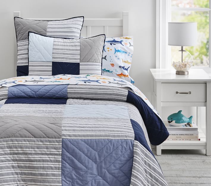Wilder Patchwork Kids' Comforter Set | Pottery Barn Kids