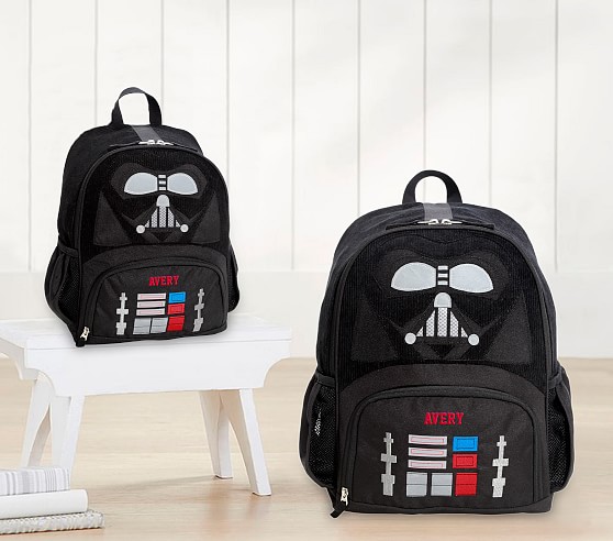 Lego Star Wars Darth Vade  School Backpack  16" Large Boys Book Bag 