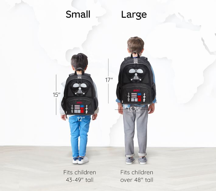 Mackenzie Star Wars™ Darth Vader™ Backpacks Pottery Barn Kids