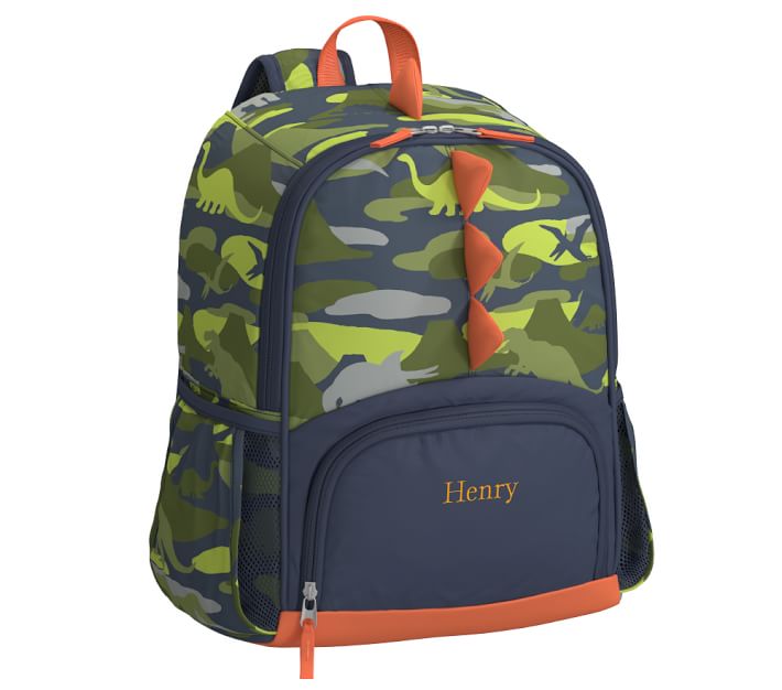 Mackenzie Critter Dino Boys Backpack Pottery Barn Kids
