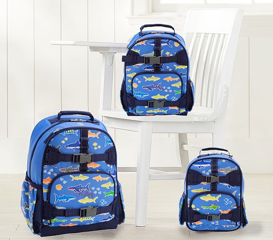 Mackenzie Blue Bright Sharks Glow-in 
