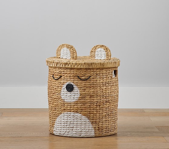 bear toy basket