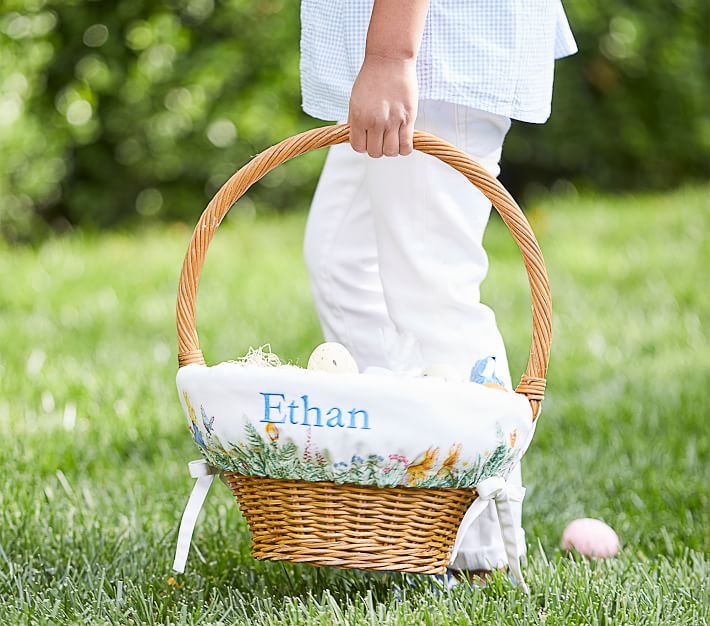 Peter Rabbit™ Easter Basket Liners Pottery Barn Kids