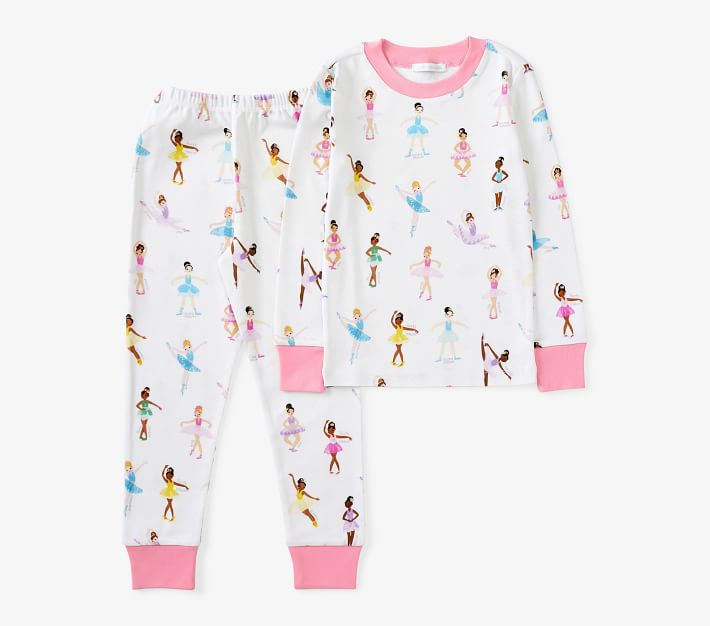 Ballerina Organic Pajama Set Pottery Barn Kids