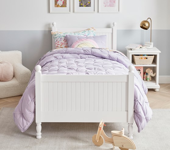 Pottery Barn Kids Lilac Audrey Twin Quilt 