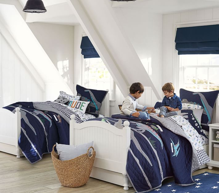 Warren Dinosaur Kids' Comforter Set Pottery Barn Kids
