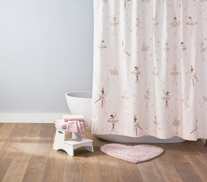 Ballerina Kids Shower Curtain Pottery Barn Kids