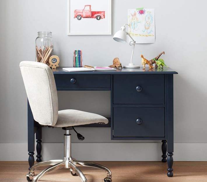 Catalina Kids Storage Desk & Tall Hutch | Pottery Barn Kids