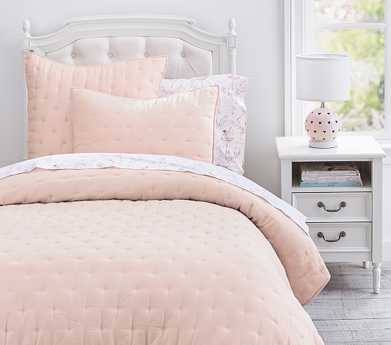 Ruched Butterfly Quilt & Shams | Pottery Barn Kids