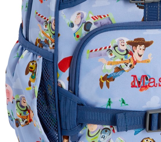 Personalised Kids Blue Backpack Any Name Toy Story Boys Childrens School Bag 5 