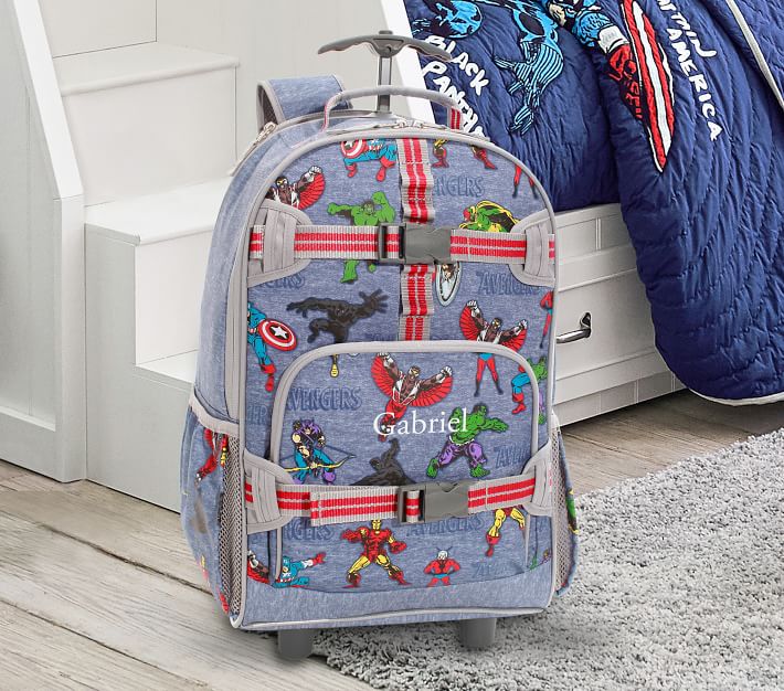 Mackenzie Marvel Avengers GlowintheDark Backpacks Pottery Barn Kids
