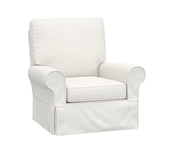 pottery barn comfort glider slipcover