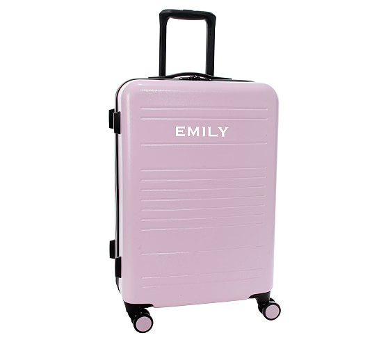 pottery barn rolling luggage