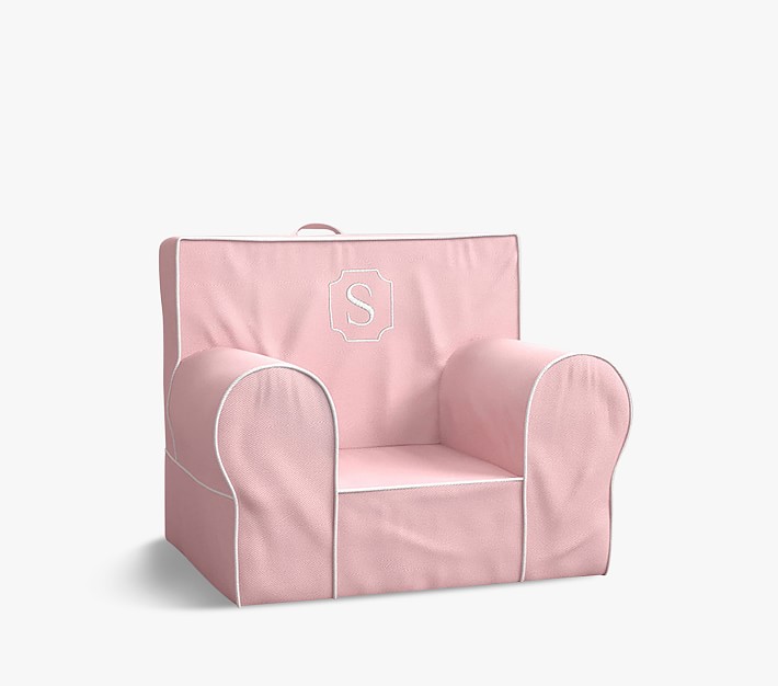 pottery barn monogrammed chair