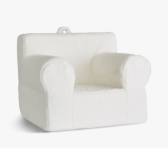 pottery barn foam chair