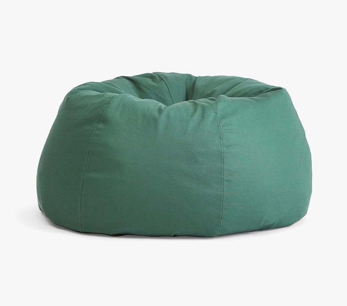 forest green bean bag