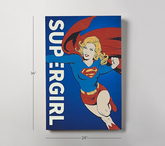 DC Comics Glow In The Dark Wall Art 