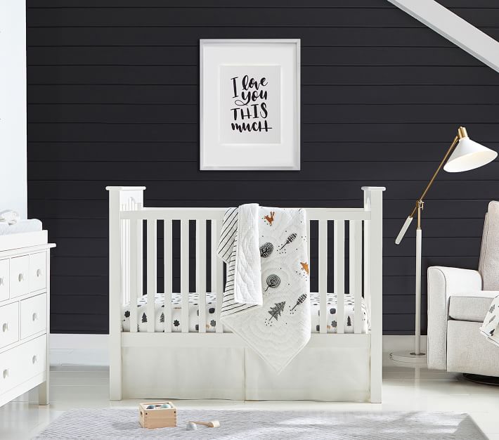 Kendall Convertible Baby Crib Pottery Barn Kids
