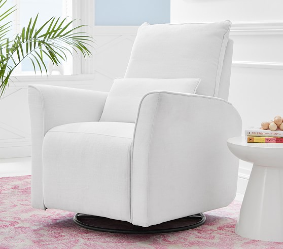 lennox glider swivel with storage ottoman