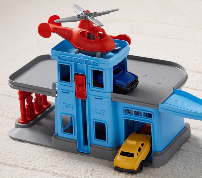Green Toys® Parking Garage Playset Pottery Barn Kids