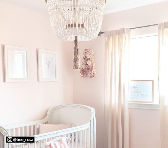 beaded chandelier for nursery